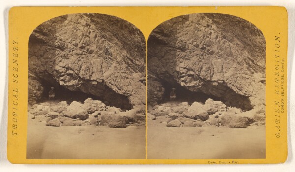 Timothy H. O'Sullivan, Cave, Cupica Bay.