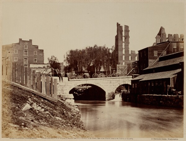 Alexander Gardner, View on Canal, near Crenshaw's Mill, Richmond, Virginia