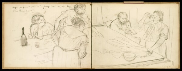 Edgar Degas, Reyer and the Washer Woman