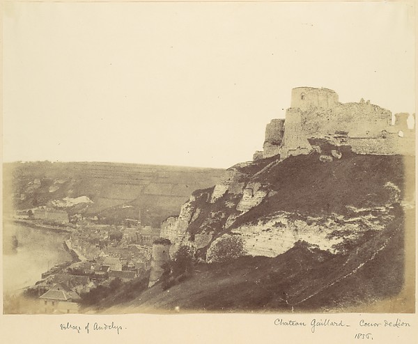 Alfred Capel Cure, Village of Andelys - Chateau Gaillard, Coeur de Lion