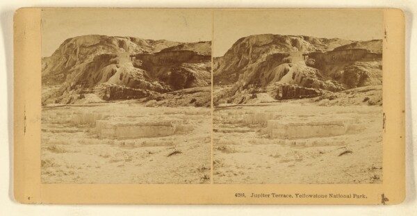 Benjamin West Kilburn, Jupiter Terrace, Yellowstone National Park.