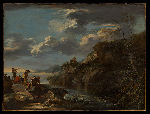 Salvator Rosa, Bandits on a Rocky Coast