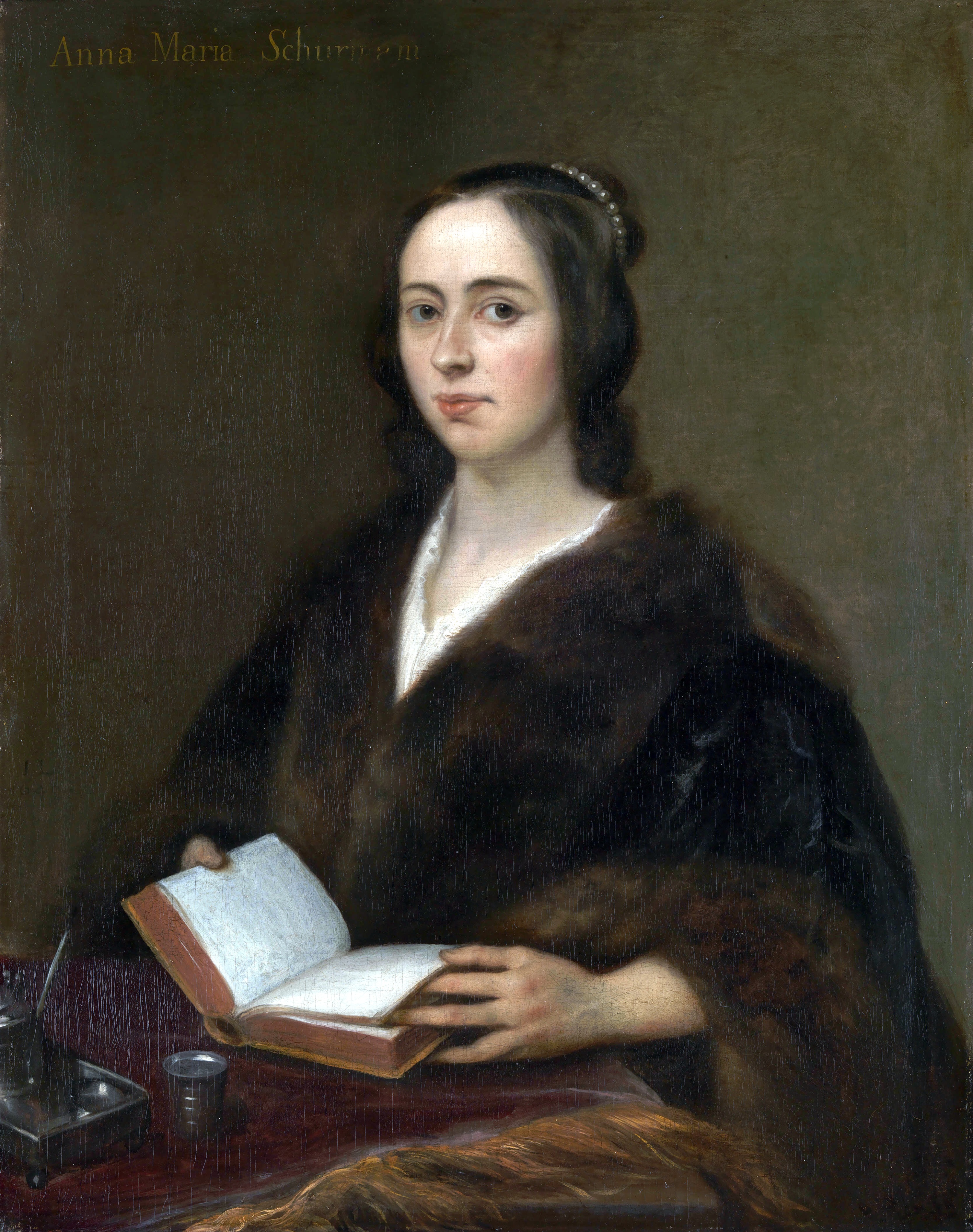 Jan Lievens, Portrait of Anna Maria van Schurman