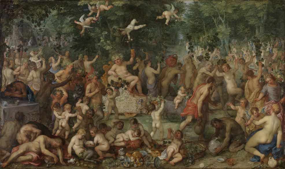 Jan Brueghel the Elder, Triumph of Bacchus
