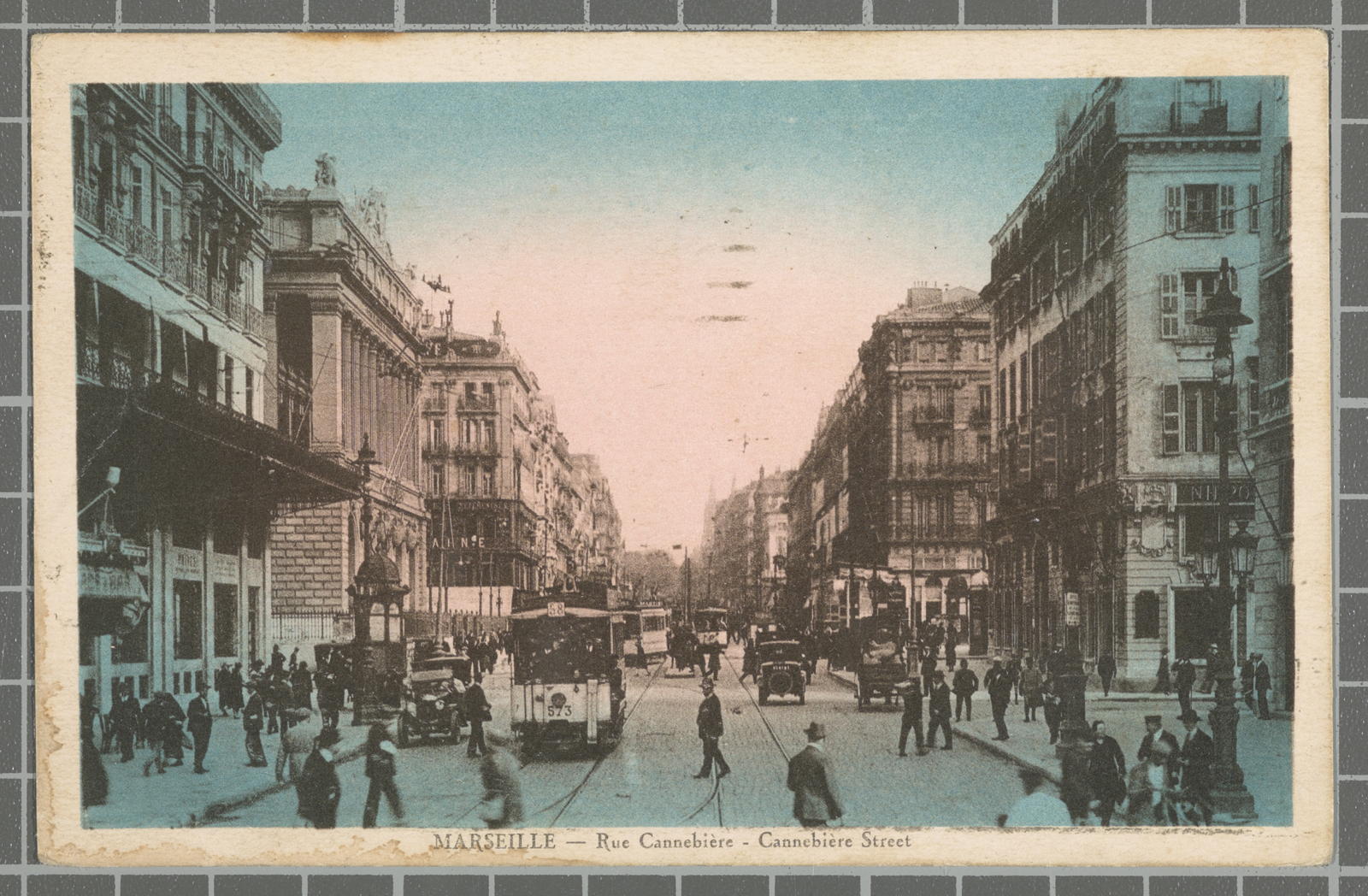 Desconegut, Marseille - Rue Cannebière