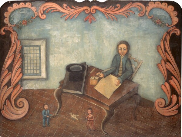 American 18th Century, At the Writing Table