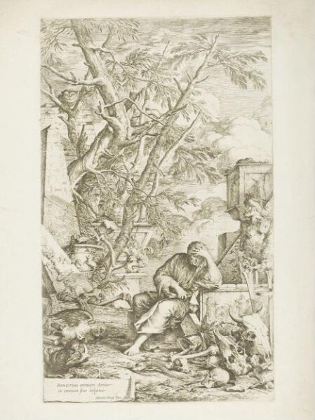 Salvator Rosa, Democritus in Meditation
