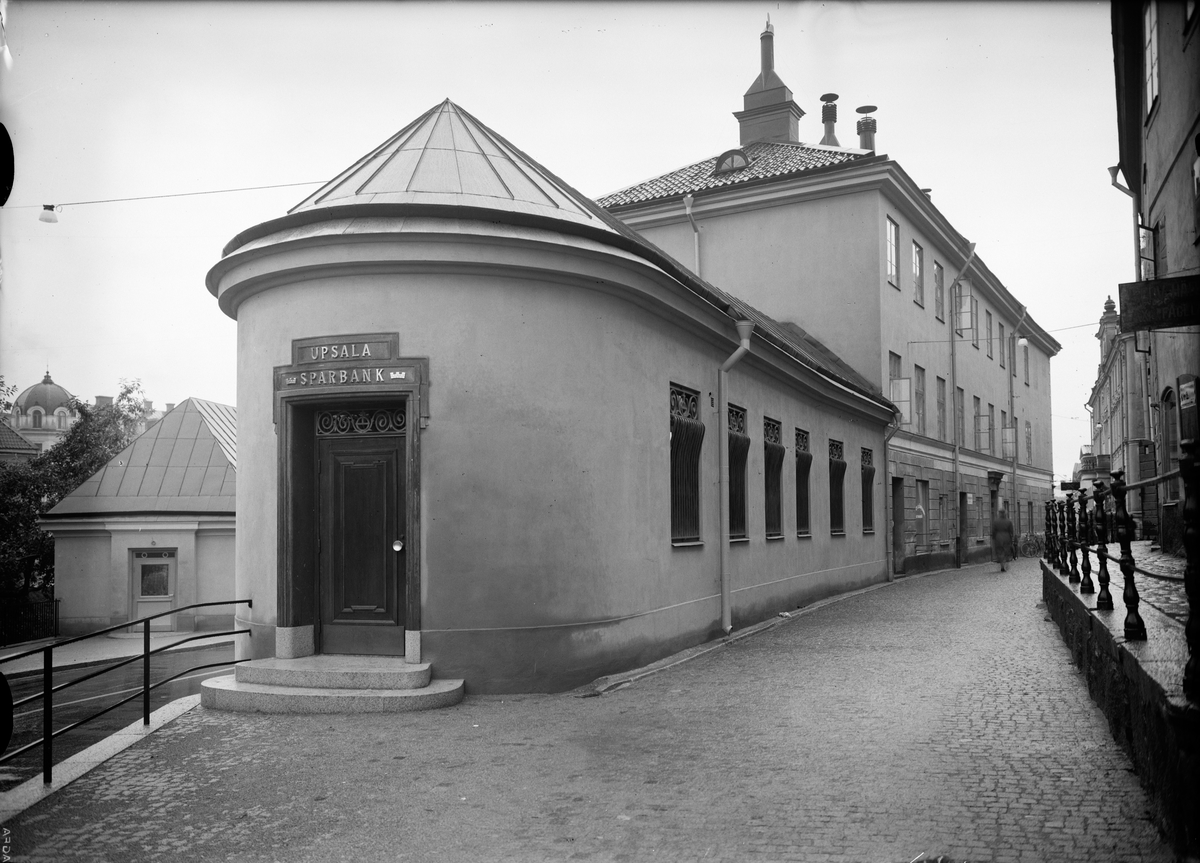 Paul Sandberg, Upsala Sparbanks kontor, kvarteret Holmen, S:t Eriks gränd, Uppsala 1935