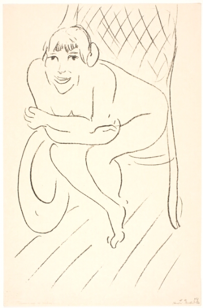 Henri Matisse, Nøgen kvinde i gyngestol