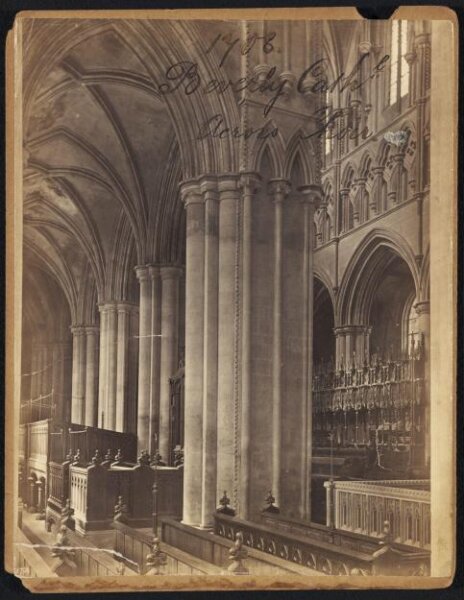 Francis Frith, Beverley Cath'l.  Across Choir