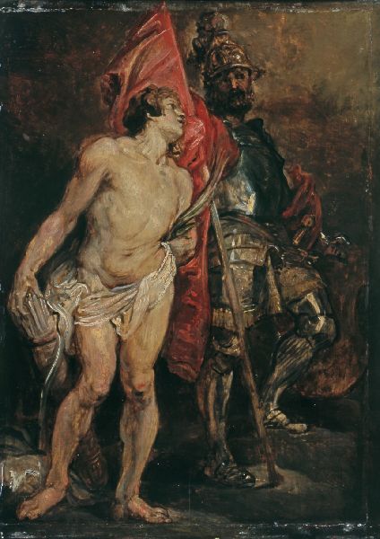 Peter Paul Rubens, Study for Sebastian and George