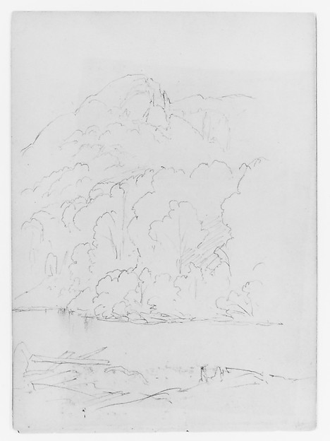 David Johnson, Sketchbook of White Mountains and Hudson River Subjects