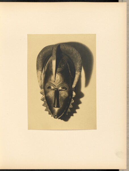 Charles Sheeler, [African Wood Mask]