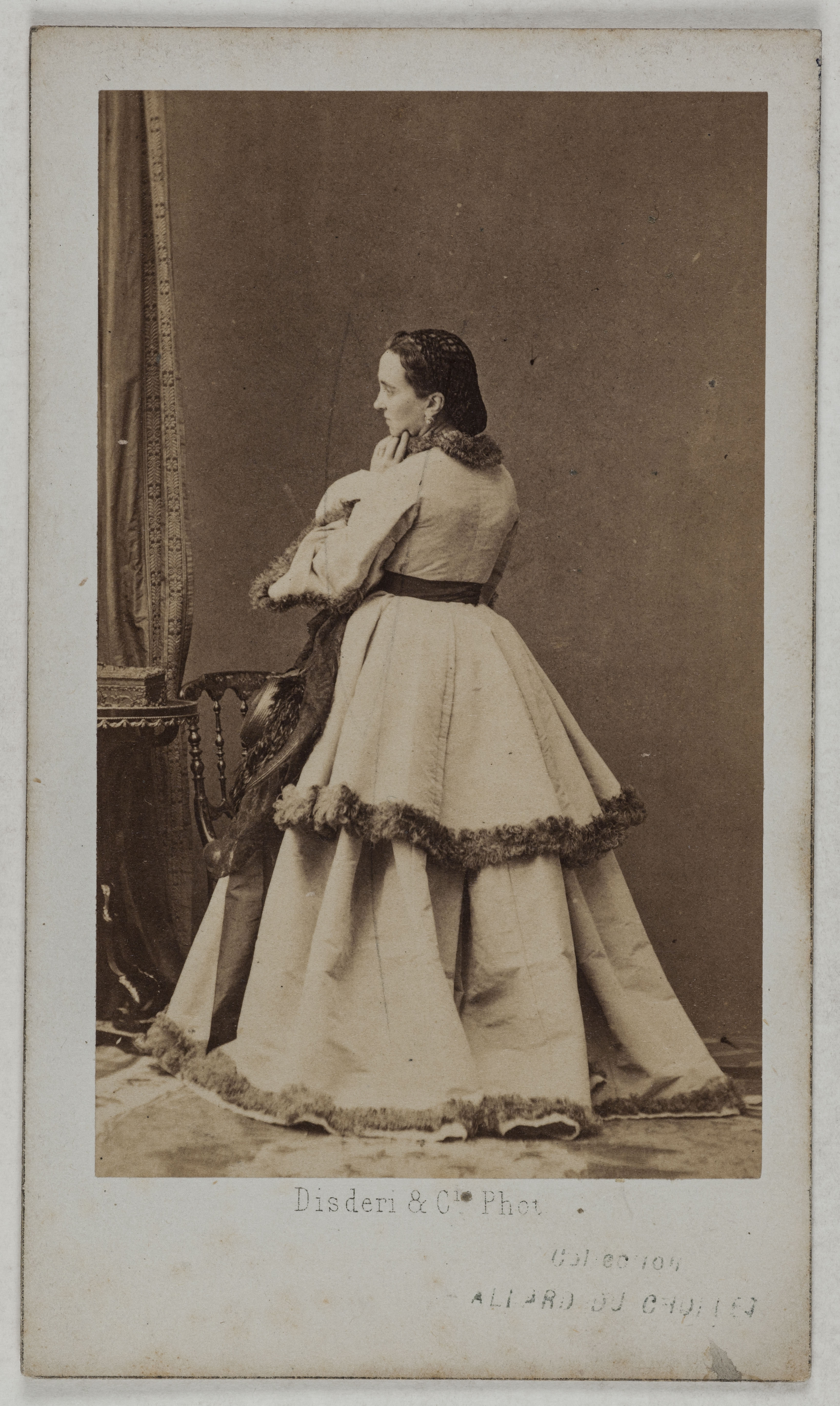 Disderi & Cie, Portrait de Doche Eugénie, (née Marie-Charlotte-Eugénie de Plunkett, dite), (1821-1900), (actrice)
