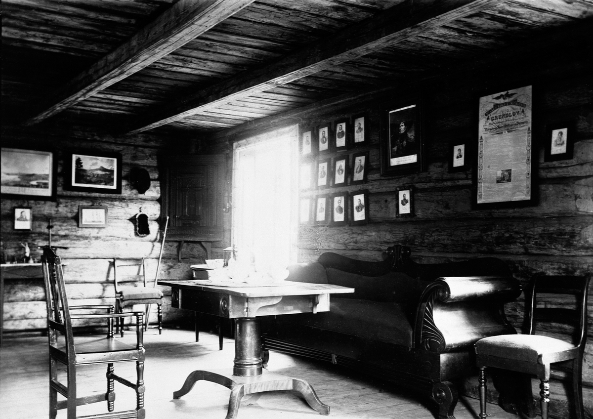 Anno Domkirkeodden, INTERIØR, 2 ETG. GRIMSRUDBYGNINGEN, HEDMARKSMUSEET OG DOMKIRKEODDEN