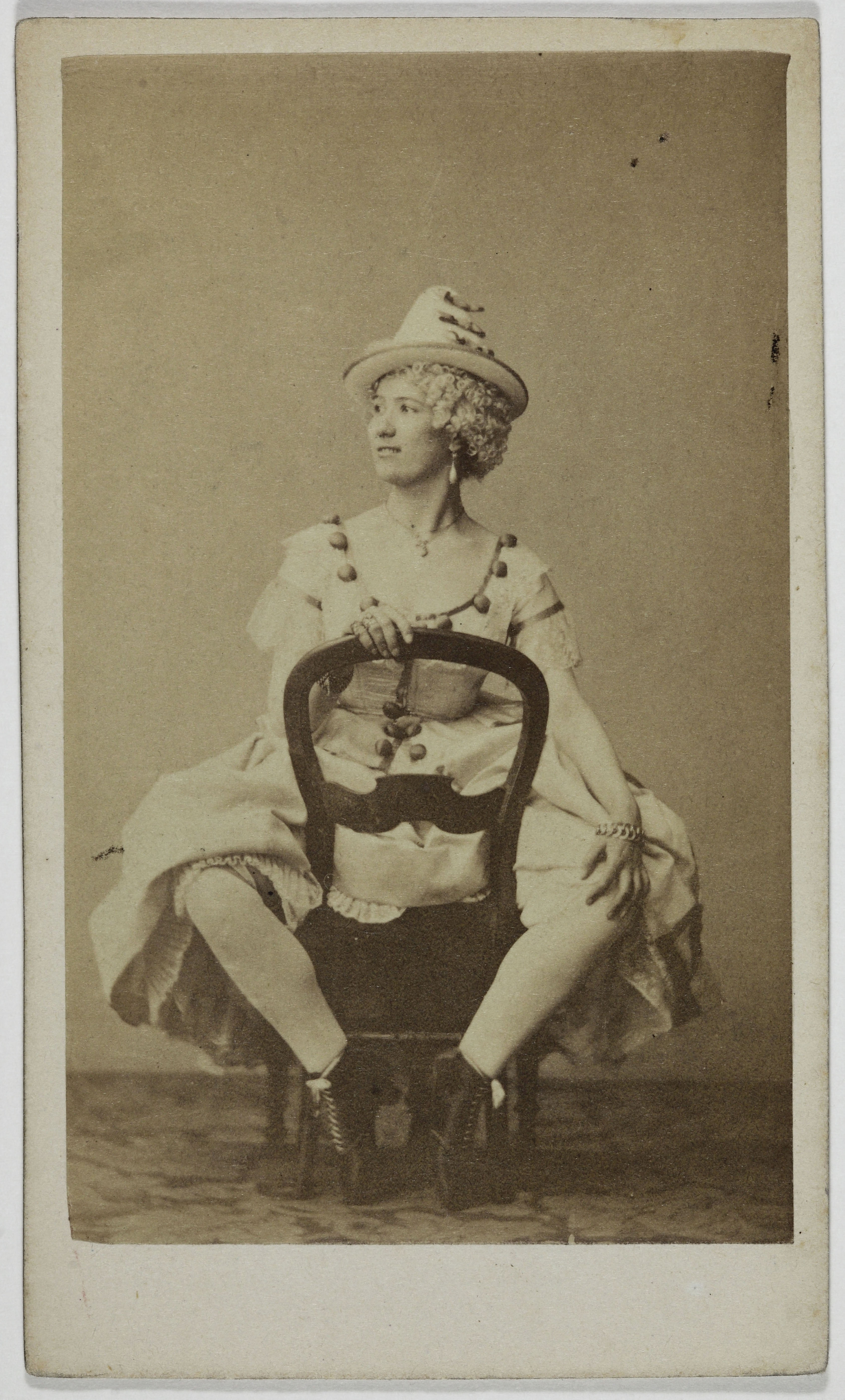 Pierre Petit & Trinquart, Portrait d'Alice la Provençale, (danseuse de bals publics)