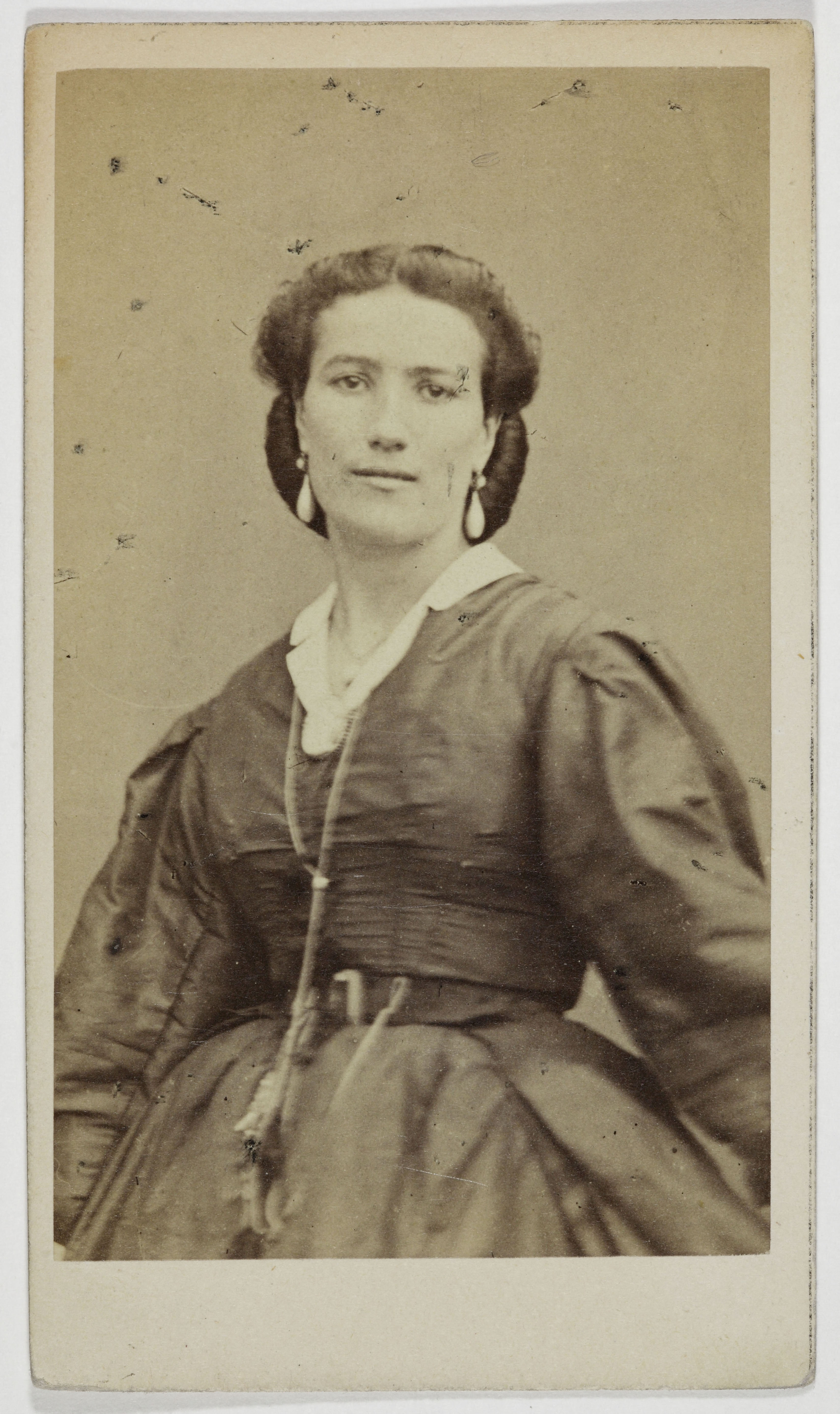 Anonyme, Portrait d'Alice la Provençale, (danseuse de bals publics)