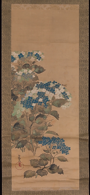 Ogata Kōrin, Hydrangeas