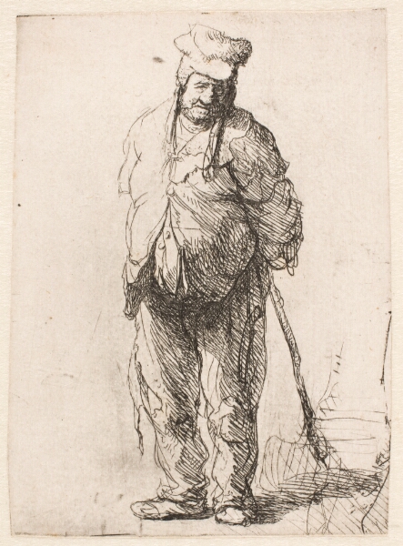 Rembrandt van Rijn, Pjaltet bonde med hænderne på ryggen