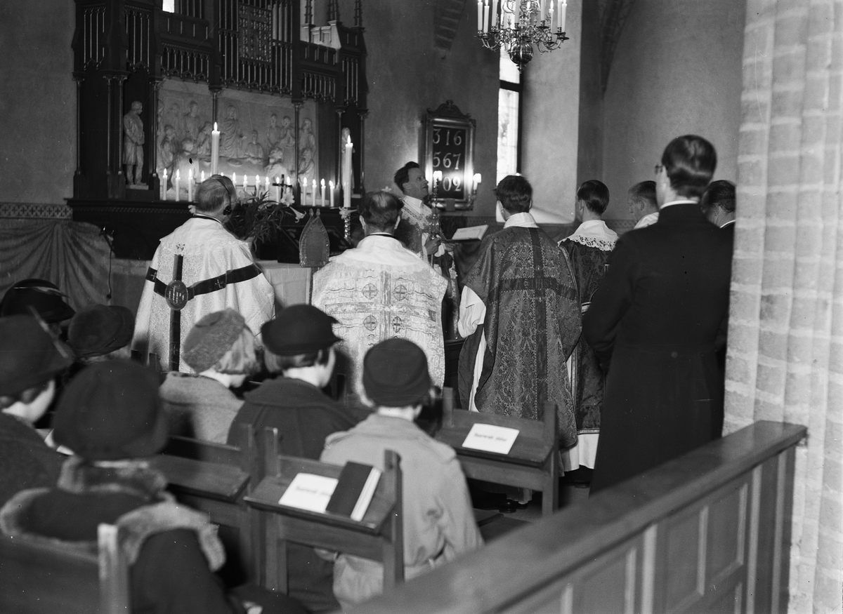 Paul Sandberg, Archbishop Erling Eidem, Uppland 1937