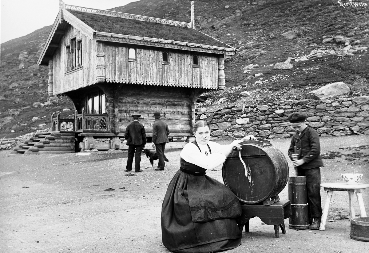 Axel Lindahl, Prot: Haukeli Seter Smørkjerning