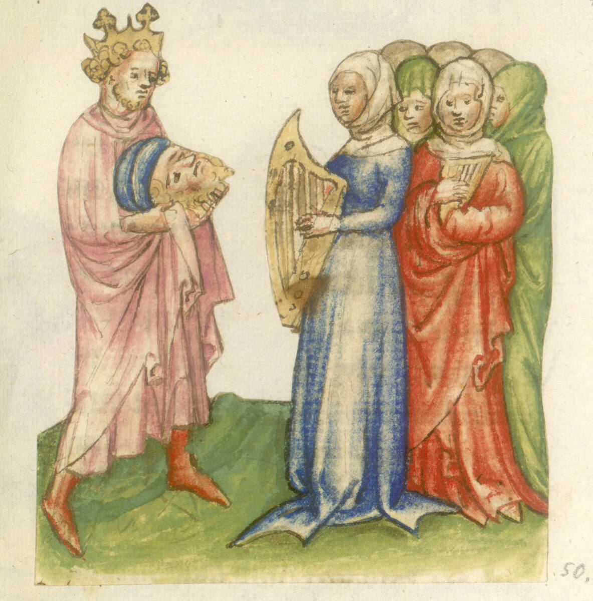 Anonym, David mit dem Haupte Sauls