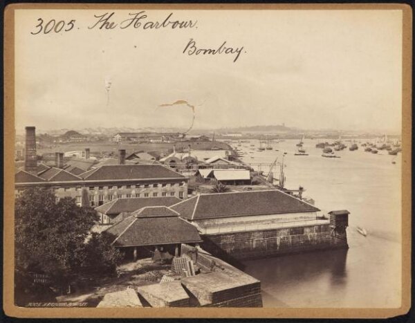Francis Frith, The Harbour.  Bombay