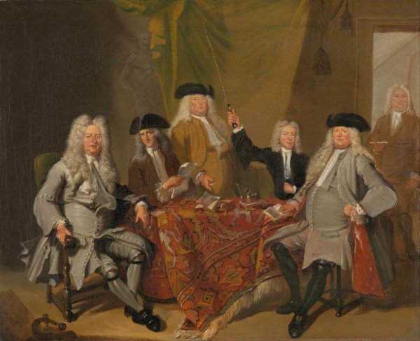 Cornelis Troost, Inspectors of the Collegium Medicum in Amsterdam, 1724