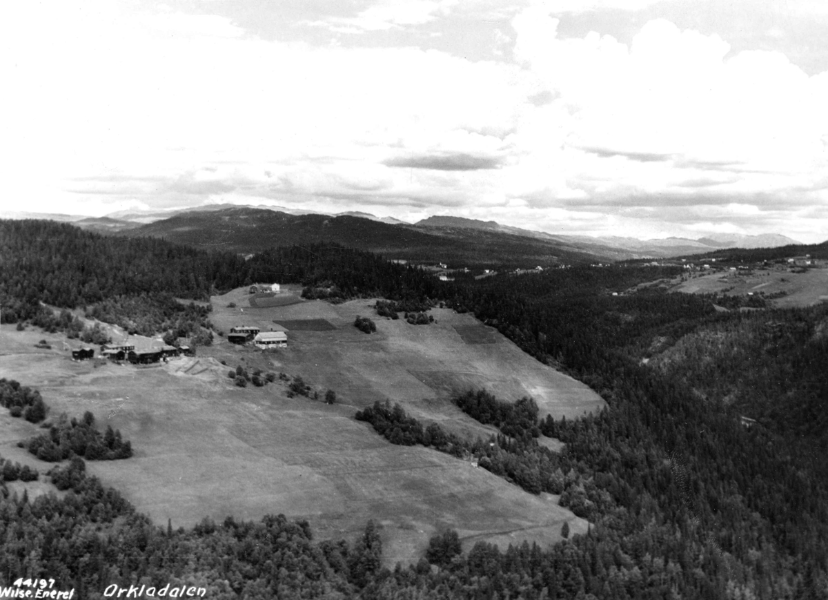 Anders Beer Wilse, Topografi