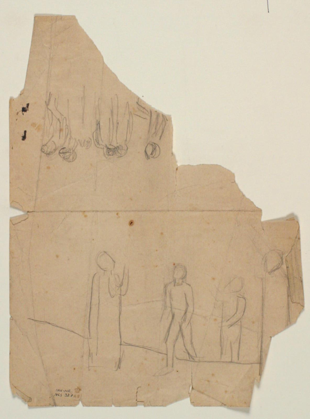 Niels Larsen Stevns, Figurskitser