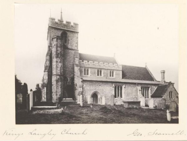 Scamell, George (Mr), National Photographic Record and Survey