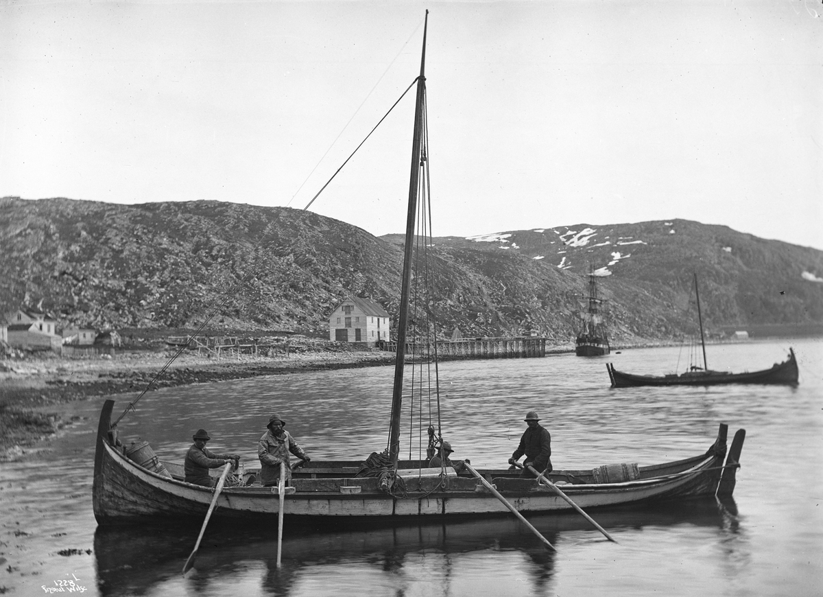 Axel Lindahl, Prot: Fiskekvæner i Baad