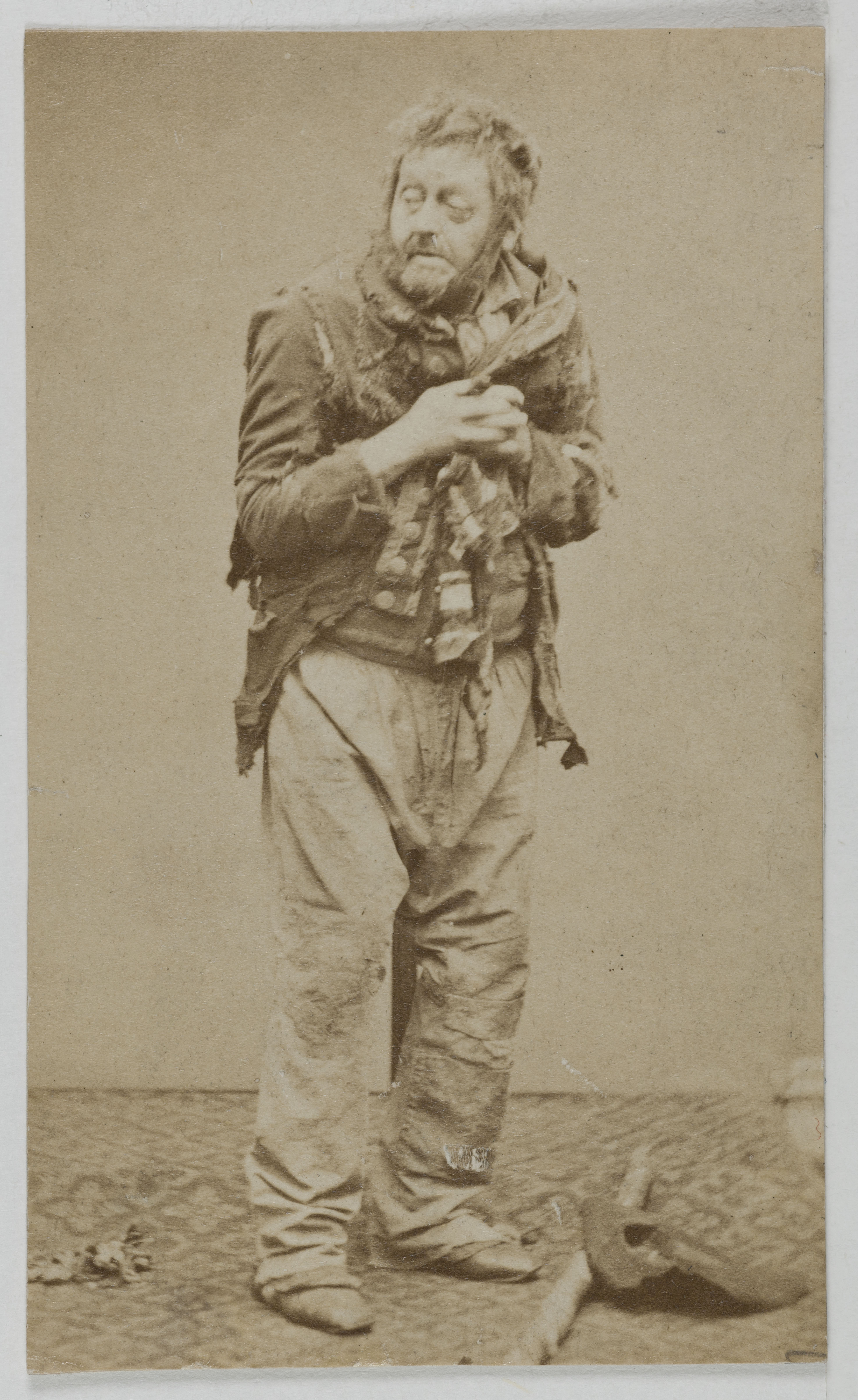 Anonyme, Portrait de Frédérick Lemaître, (Antoine-Louis-Prosper Lemaître, 1800-1876), (acteur)