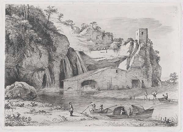 Jean Jacques de Boissieu, The Italian Mill