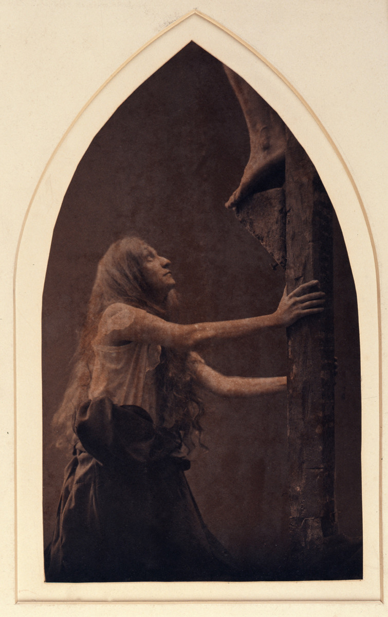 Pierre Dubreuil, Maria Magdalena unter dem Kreuz aus dem Triptychon "Christ au Sépulcre"