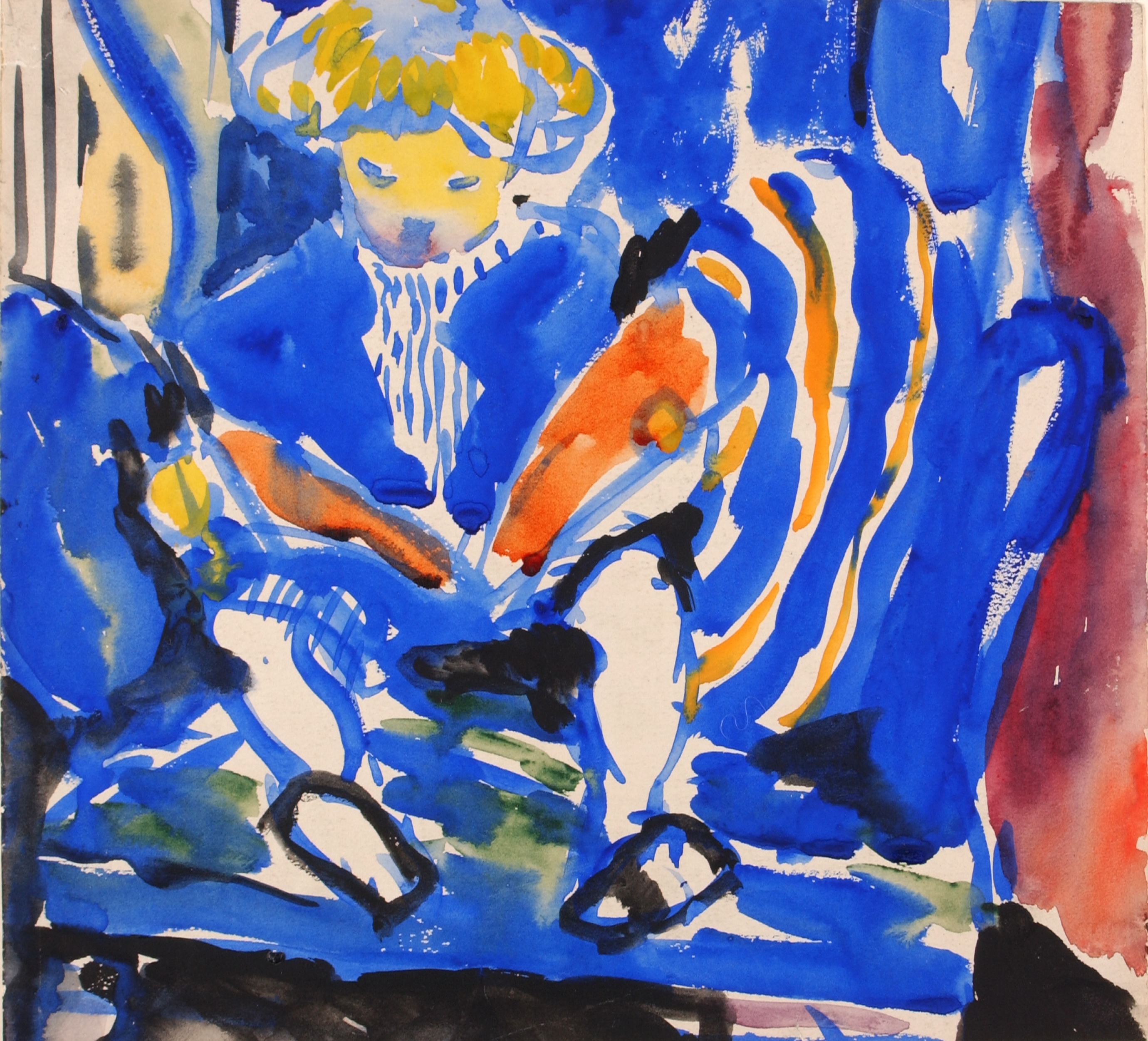 H. Lyman Saÿen, Child Reading
