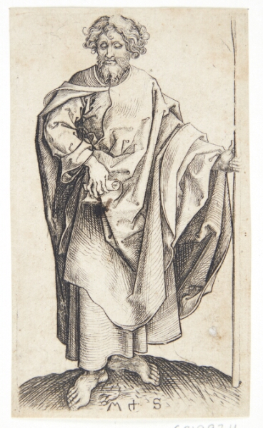 Martin Schongauer, Apostlen Tomas