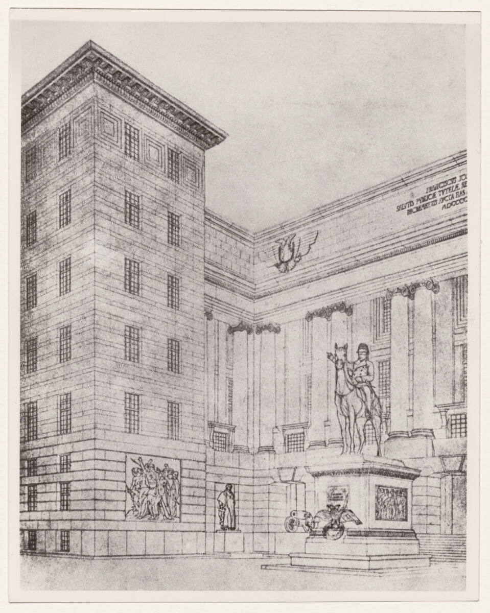 Anonym, Kriegsministerium, Wien I, Stubenring