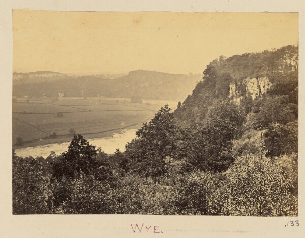 Unknown, [View of the River Wye]