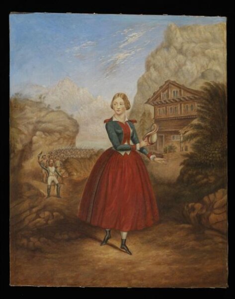 unknown, Jenny Lind in Donizetti's opera La Fille du Regiment
