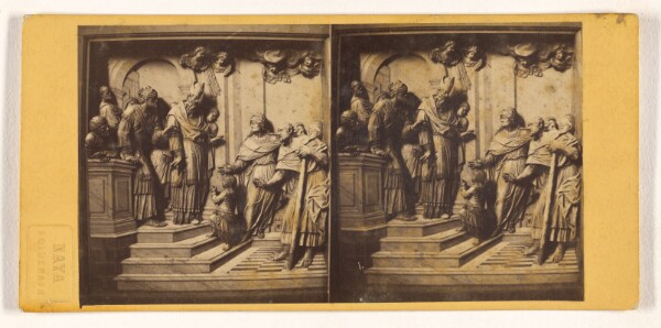 Carlo Naya, [Unidentified bas-relief of a religious scene, Venice, Italy]