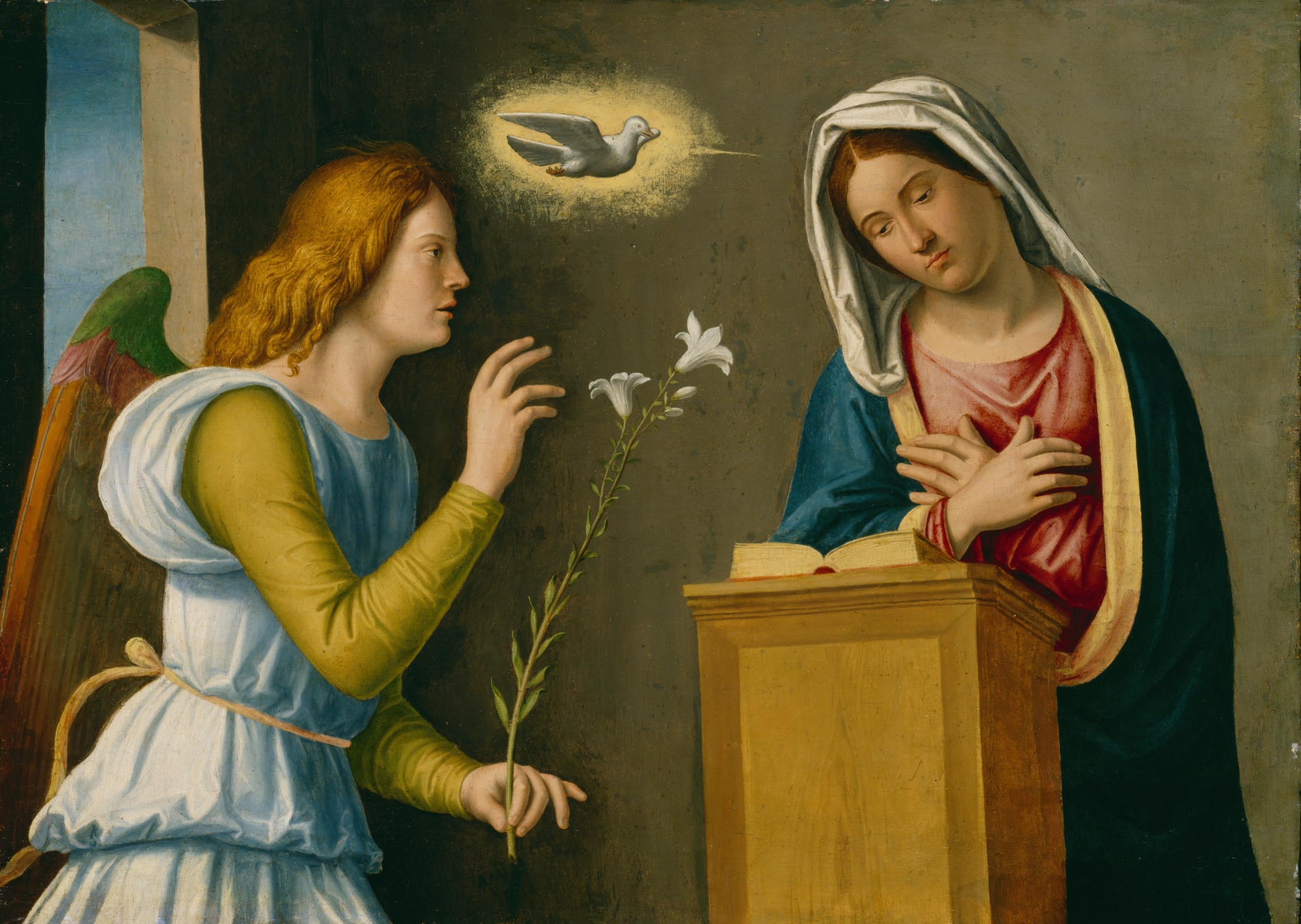 Giovanni Battista Cima da Conegliano, The Annunciation