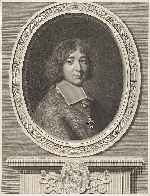 Robert Nanteuil, Emmanuel-Théodose de La Tour d'Auvergne, Le Cardinal de Bouillon