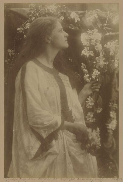Julia Margaret Cameron, I see a hand you cannot see