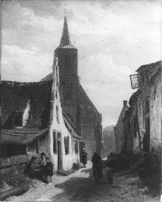Cornelis Springer, Kerk te Zandvoort