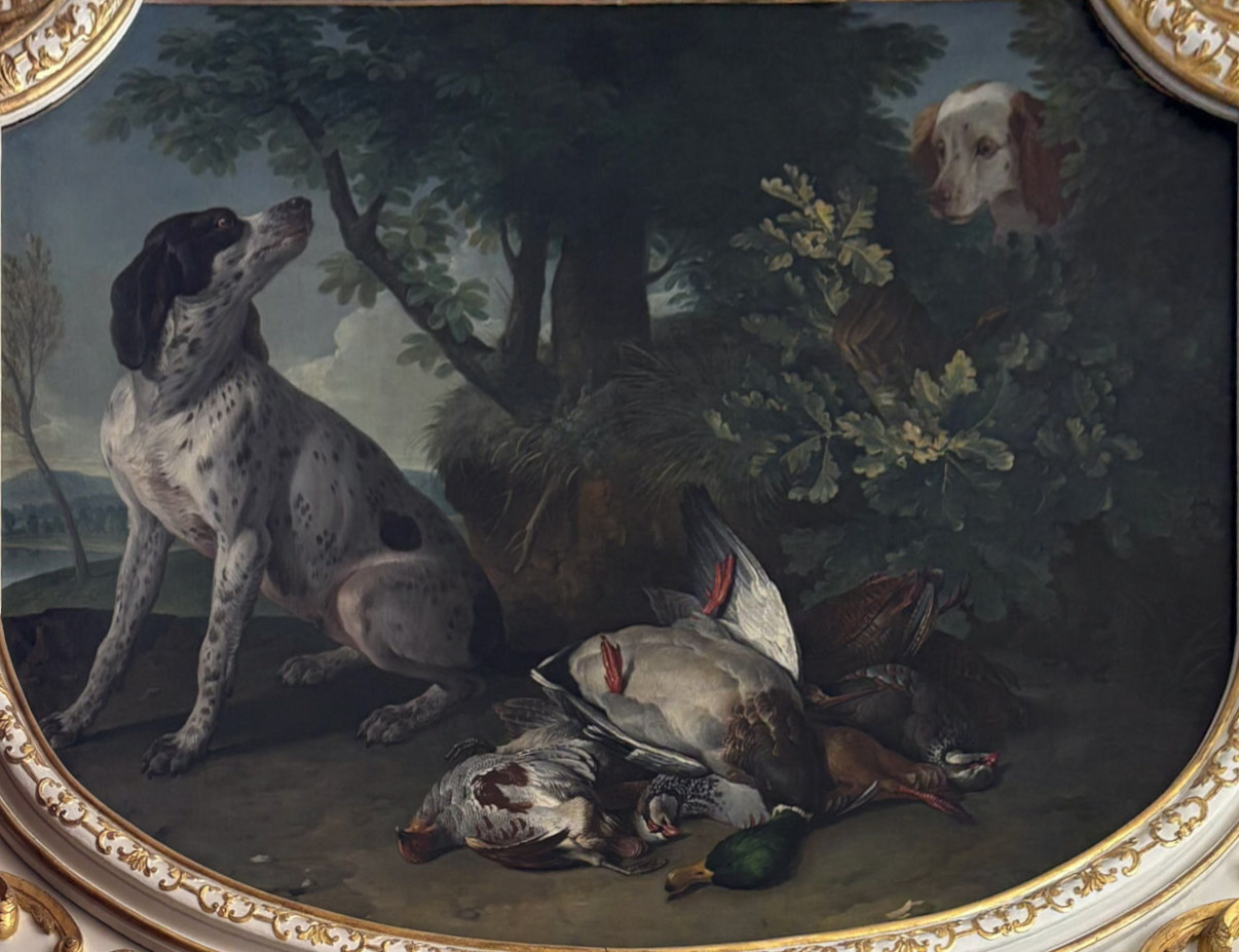 Alexandre-François Desportes, Deux chiens gardant du gibier
