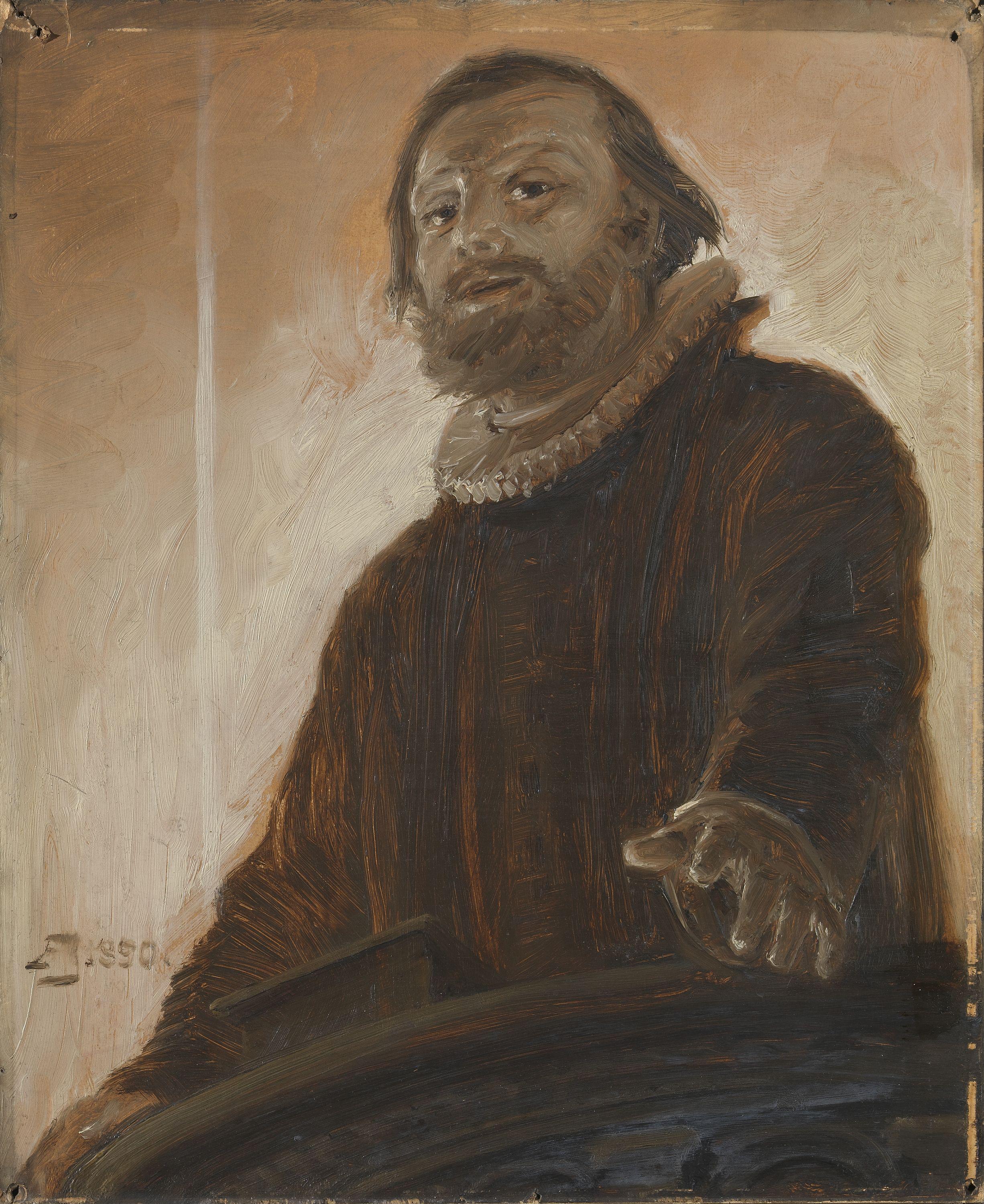 August Jerndorff, "da saa' jeg op paa ham, han ned paa mig..."
