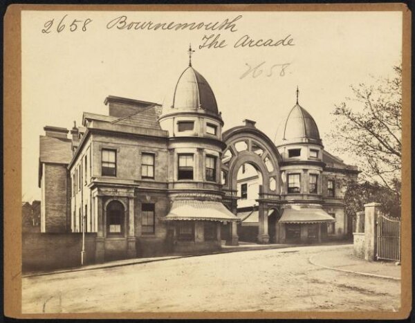 Francis Frith, Bournemouth.  The Arcade