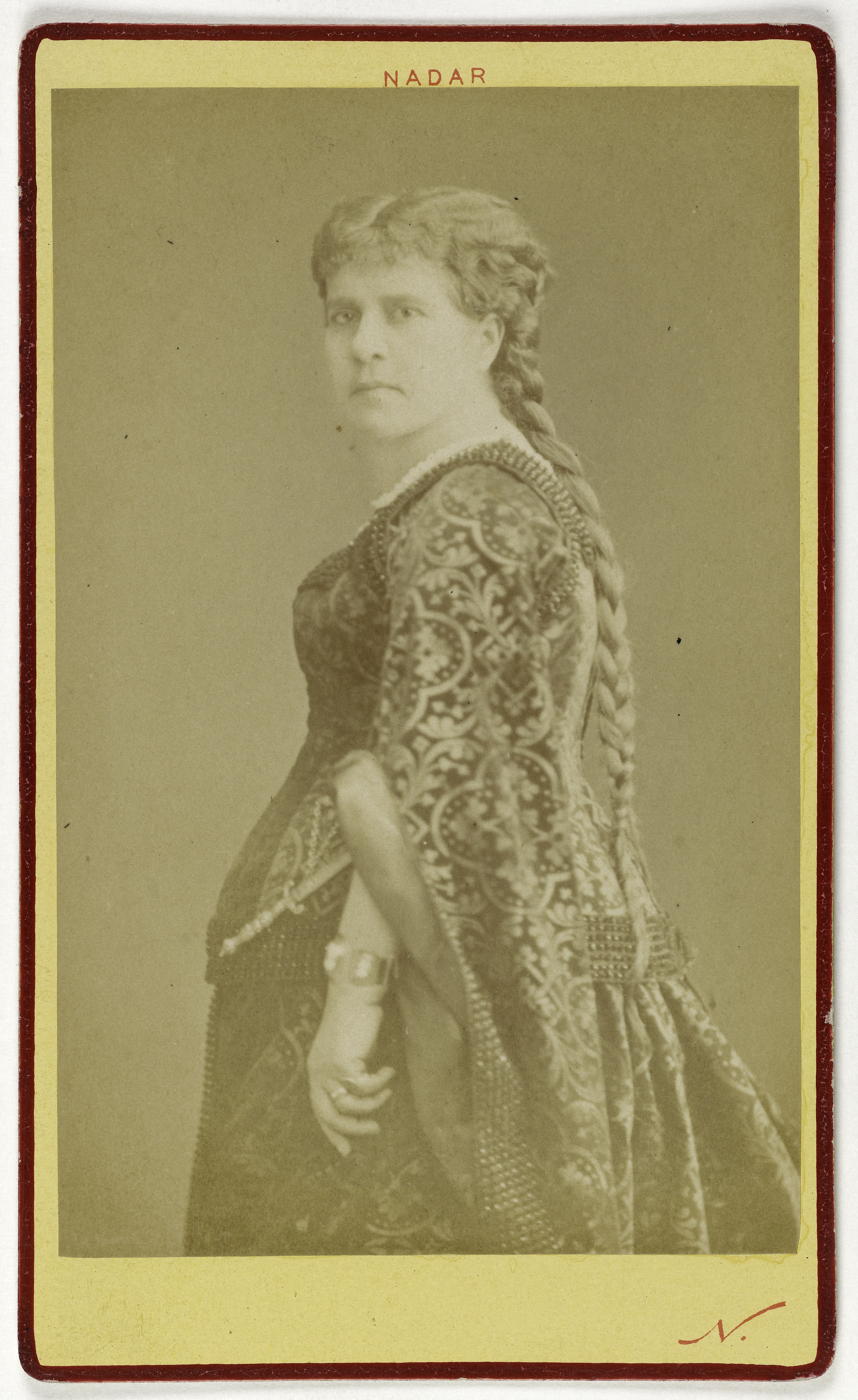 Atelier Nadar, Portrait de Laurent Marie, (1826-1904), (actrice)