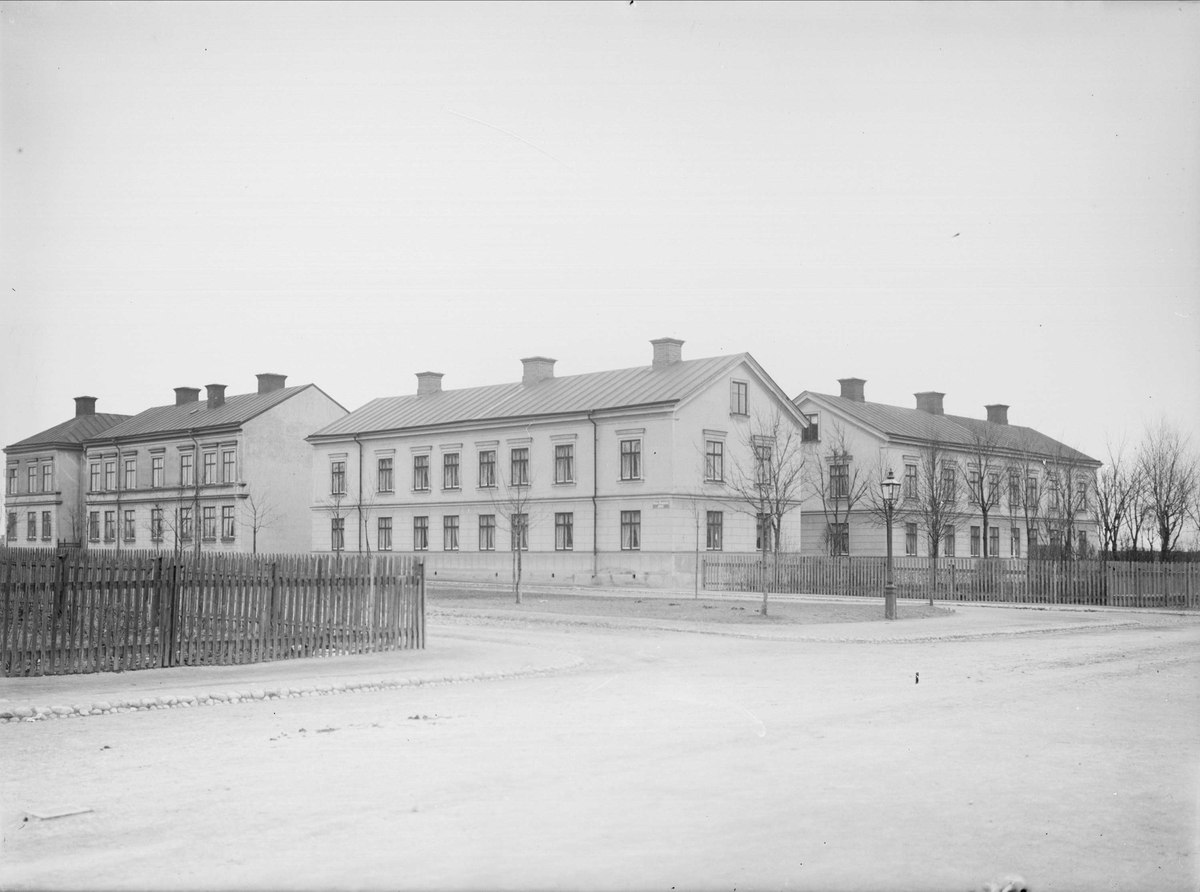 Alfred Dahlgren, Storgatan - Norrtäljegatan, Fålhagen, Uppsala 1901 - 1902